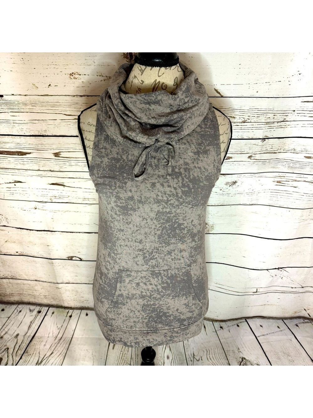 Threads 4 Thought Adanna Sleeveless Cowl Neck Pullover Size Small